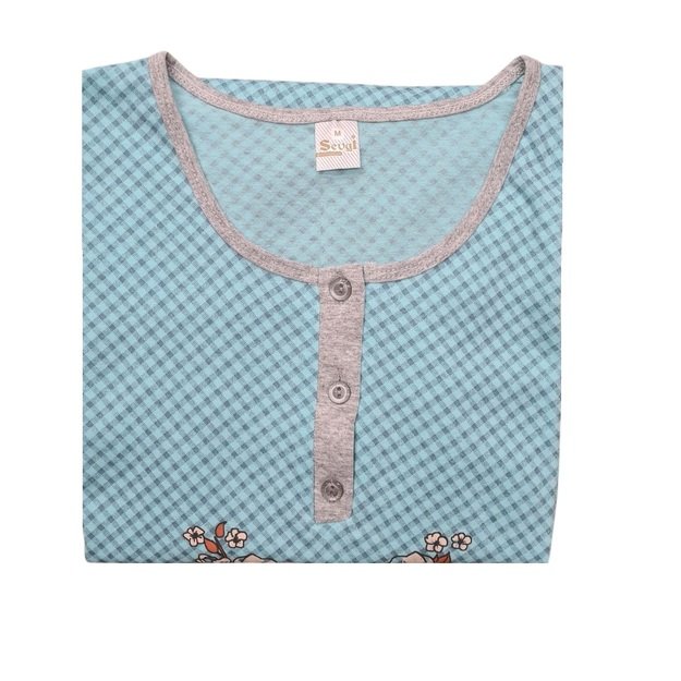 Naktiniai medvilniniai moterims Sevgi  2