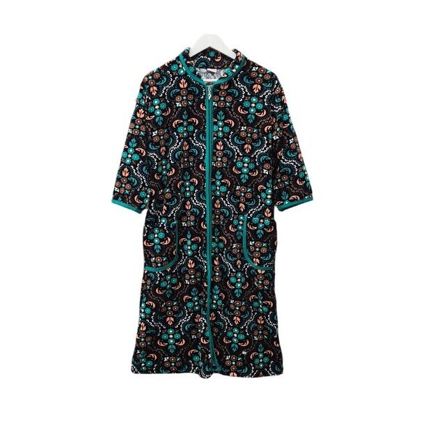 Chalatas moterims veliūro medvilnė 1