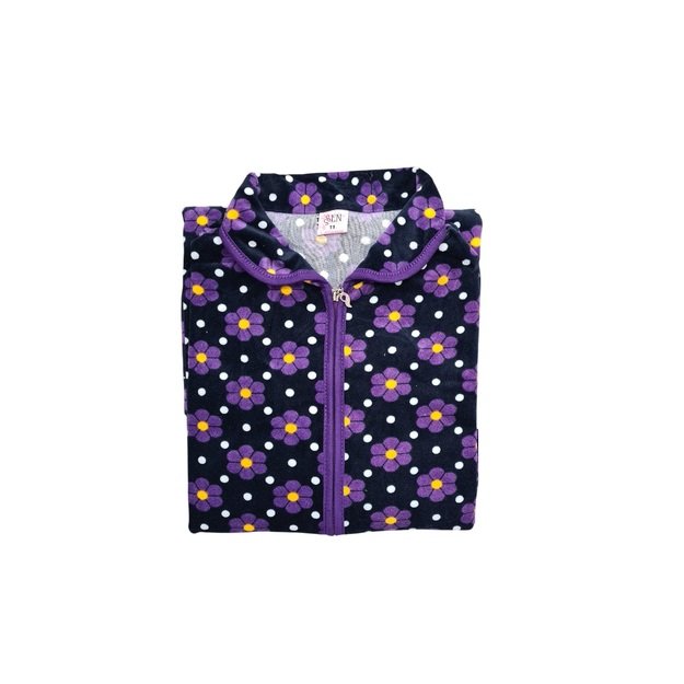 Chalatas moterims veliūro medvilnė 2