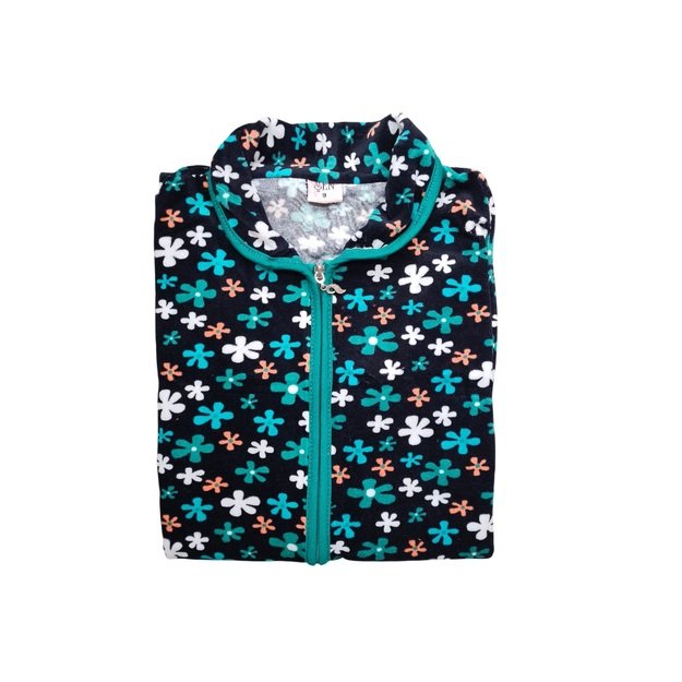 Chalatas moterims veliūro medvilnė 3