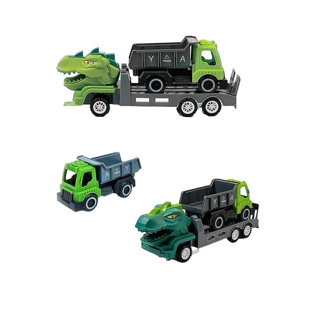Tralas Dinozauras su sunkvežimiu