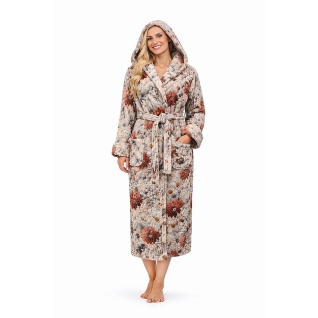 Chalatas su gobtuvu moterims Gerberos