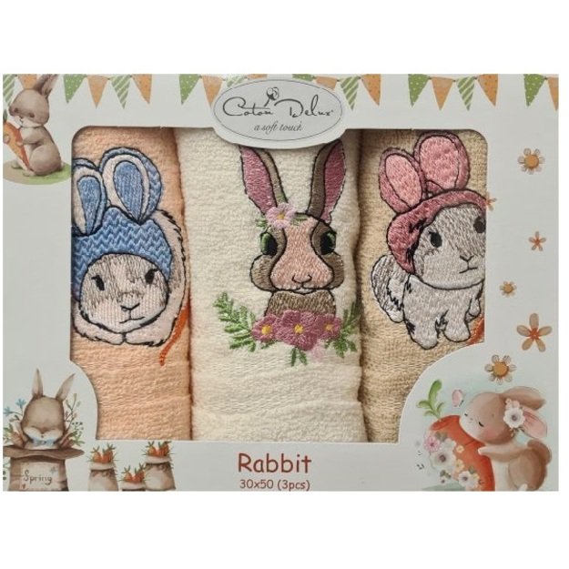 Frotinių rankšluosčių rinkinys Rabbit