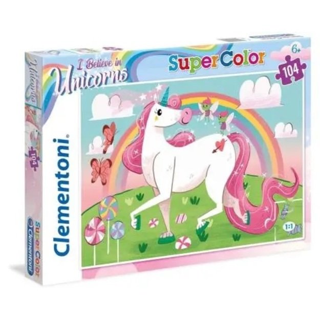 Dėlionė Puzzle Vienaragis 104 detalių