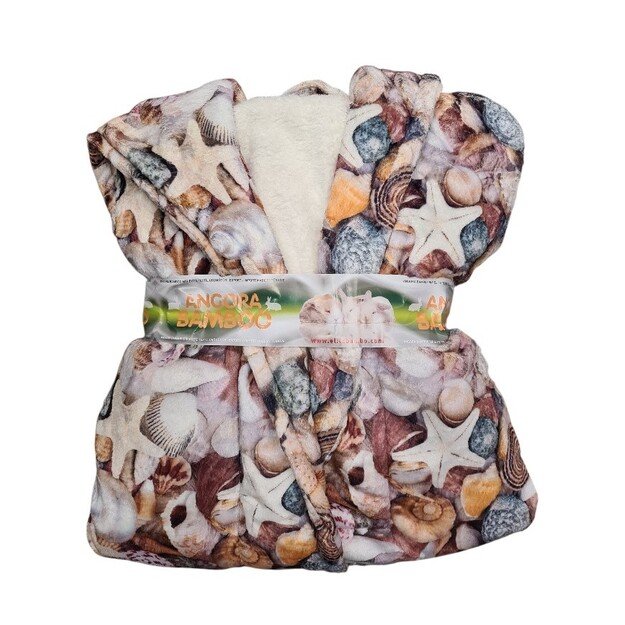 Chalatas su gobtuvu moterims Kriauklės 2