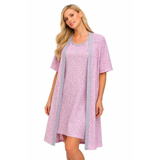 Kompektas chalatas ir naktinukai moterims 2