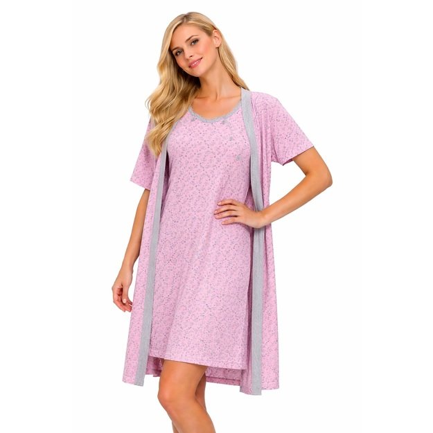 Kompektas chalatas ir naktinukai moterims