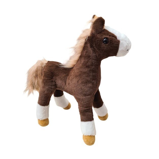 Pliušinis arkliukas rudas