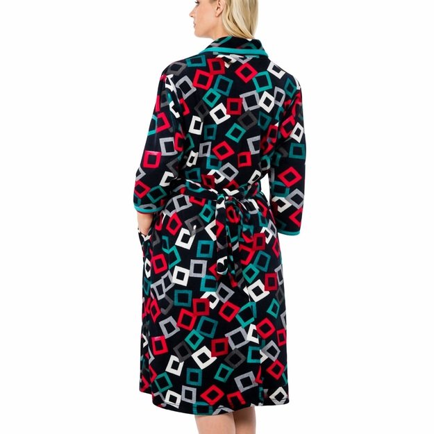 Chalatas moterims veliūro medvilnė 1