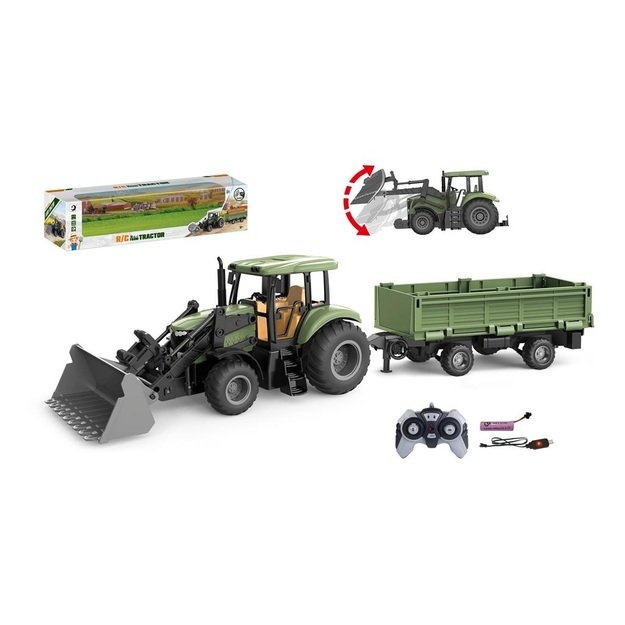 Traktorius su priekaba valdomas R/B