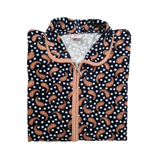 Chalatas moterims veliūro medvilnė 3