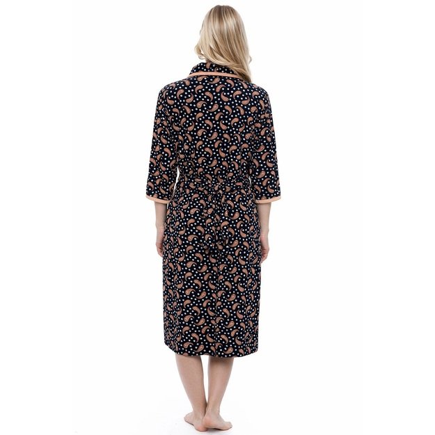 Chalatas moterims veliūro medvilnė 1