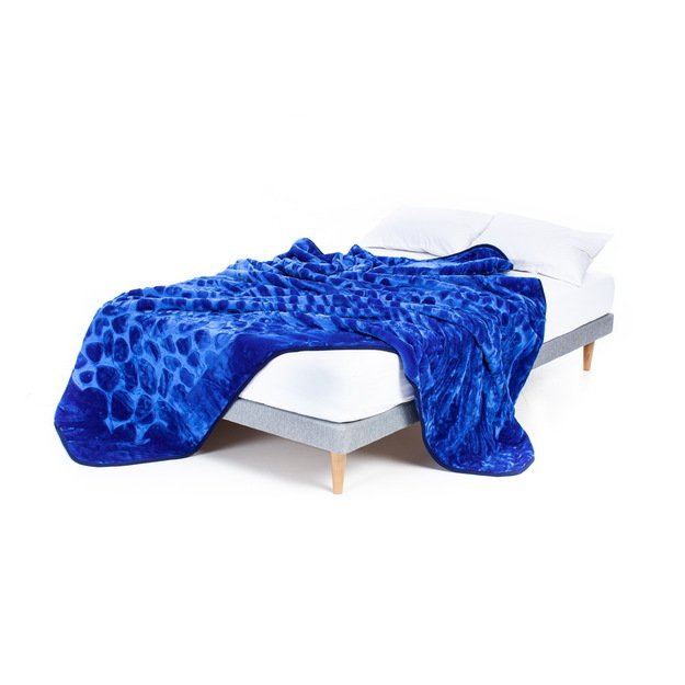Pledas-lovatiesė Mėlynas, 160x220 cm