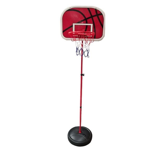 Vaikiškas krepšinio lankas su stovu 115 - 158 cm
